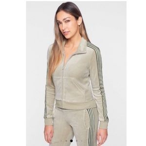 NWT Pam & Gela Nude Track Jacket